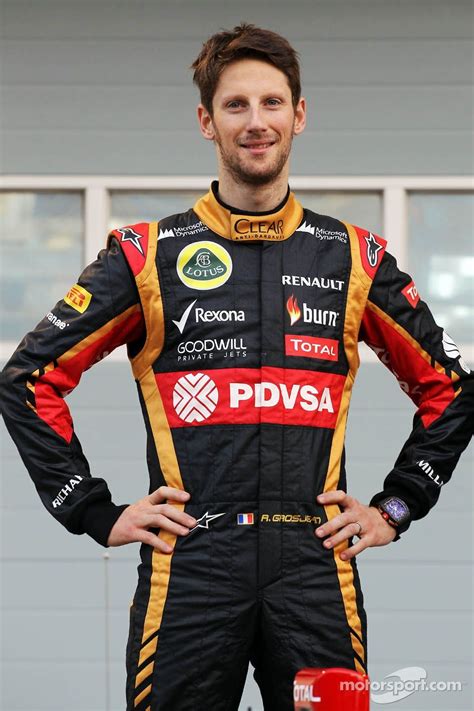 romain grosjean lotus f1